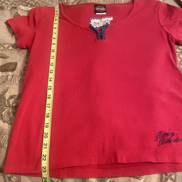 Harley Davidson Womens TShirt size Large - Picture 7 of 8